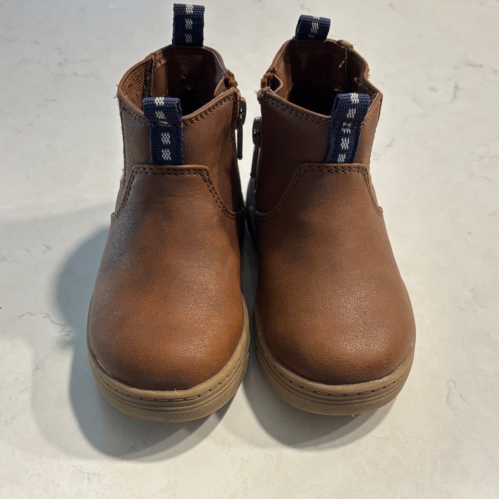 Cat & Jack Brown Kids Boots